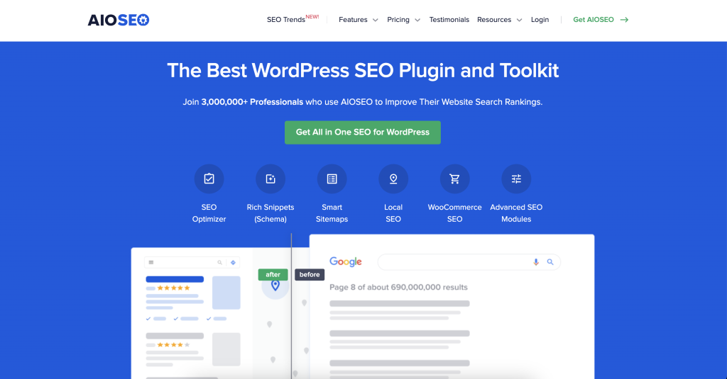 Optimizing for Search with AIOSEO